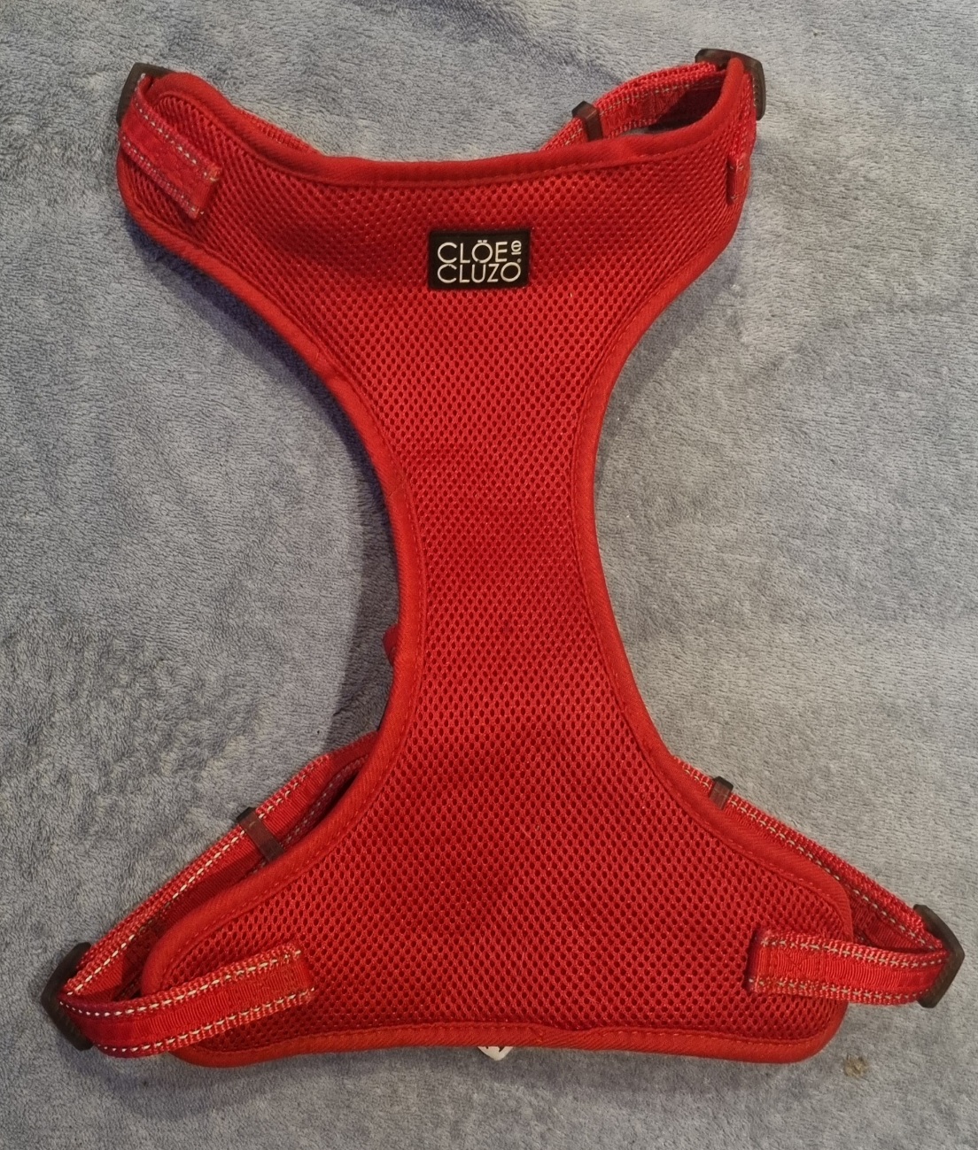 Harnais en maille rouge photo 2